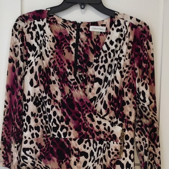 👠👠 Animal patternl dress by Calvin Klein - Picture 2 of 8